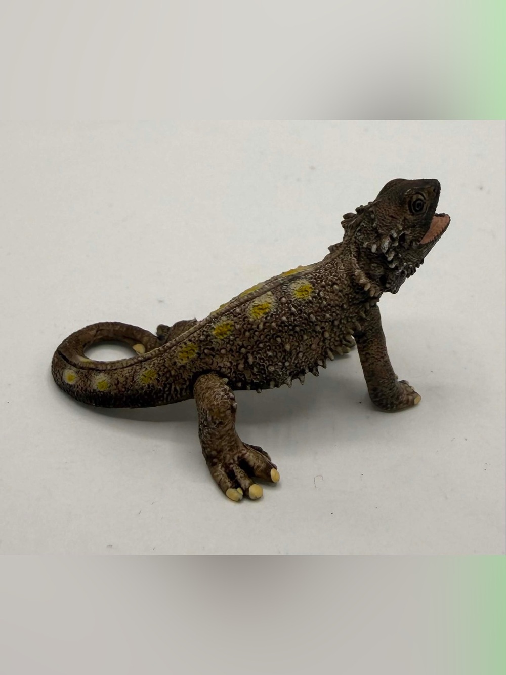 Schleich 14675 Pogona Lizard Retired Wild Life Rare